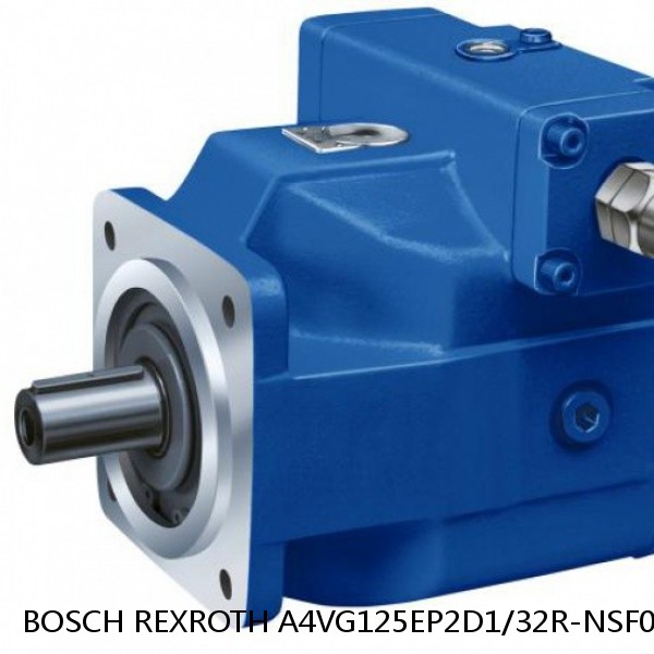 A4VG125EP2D1/32R-NSF02N001E-S BOSCH REXROTH A4VG Variable Displacement Pumps
