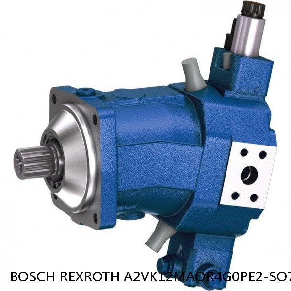 A2VK12MAOR4G0PE2-SO7 BOSCH REXROTH A2VK Variable Displacement Pumps
