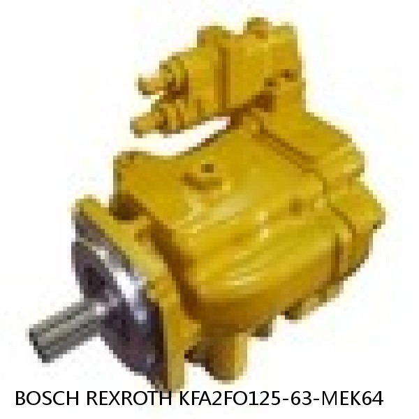 KFA2FO125-63-MEK64 BOSCH REXROTH KFA2FO HYDRAULIC PISTON PUMP