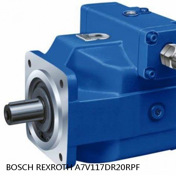 A7V117DR20RPF BOSCH REXROTH A7V HYDRAULIC PISTON PUMP