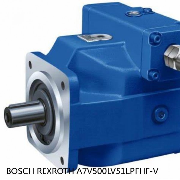 A7V500LV51LPFHF-V BOSCH REXROTH A7V HYDRAULIC PISTON PUMP