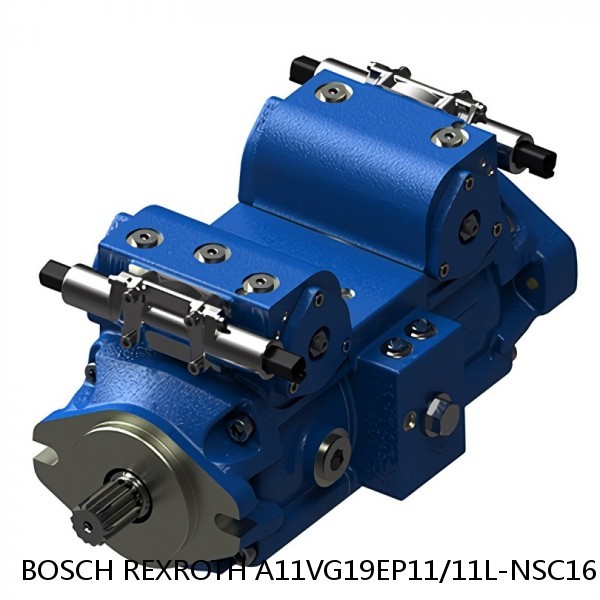 A11VG19EP11/11L-NSC16N001E BOSCH REXROTH A11VG Hydraulic Pumps