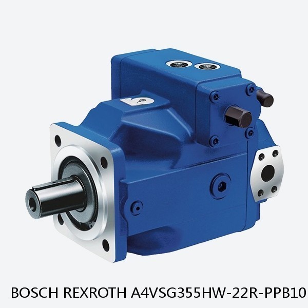 A4VSG355HW-22R-PPB10K020N-SO523 BOSCH REXROTH A4VSG Axial Piston Variable Pump