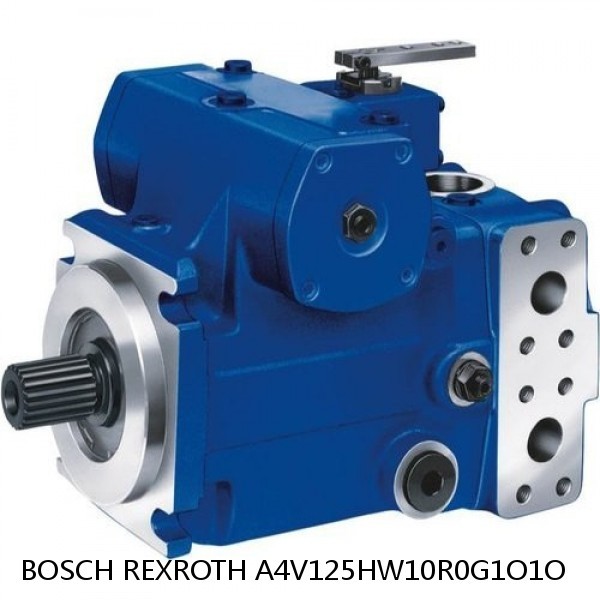 A4V125HW10R0G1O1O BOSCH REXROTH A4V Variable Pumps