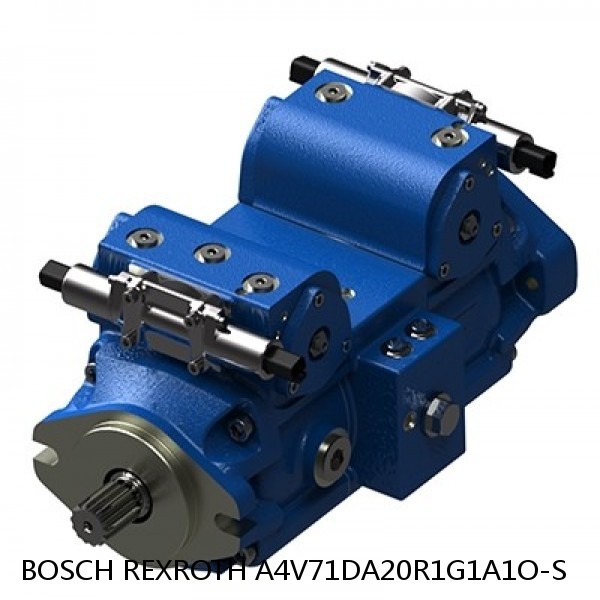 A4V71DA20R1G1A1O-S BOSCH REXROTH A4V Variable Pumps