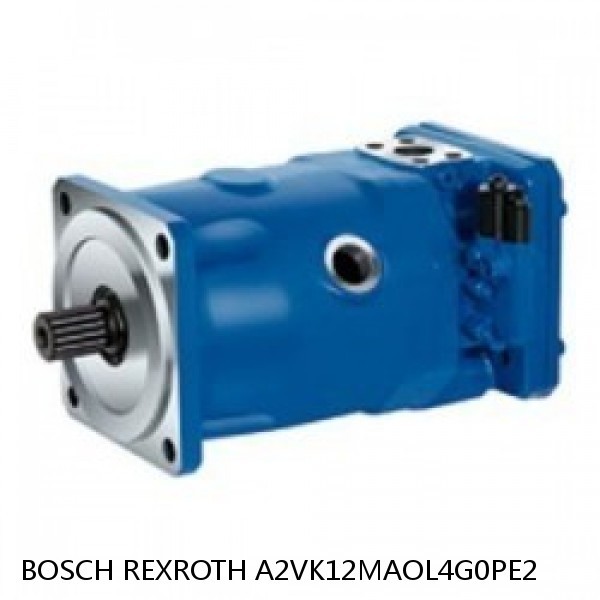 A2VK12MAOL4G0PE2 BOSCH REXROTH A2VK Variable Displacement Pumps