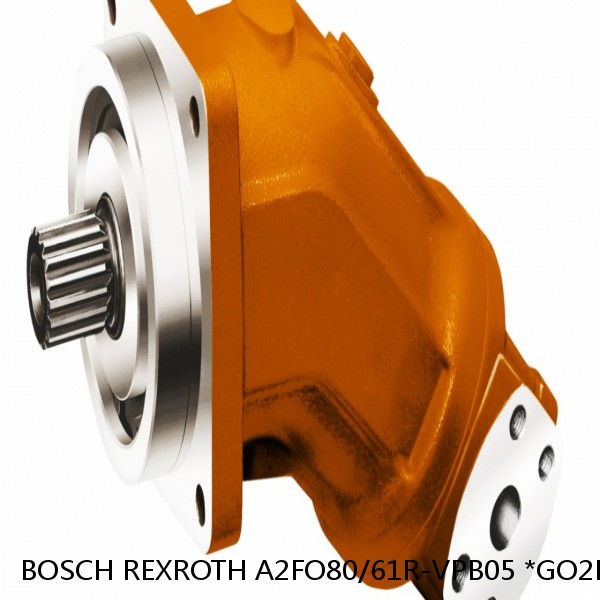 A2FO80/61R-VPB05 *GO2EU* BOSCH REXROTH A2FO Fixed Displacement Pumps