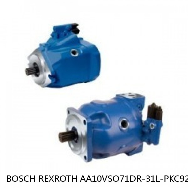 AA10VSO71DR-31L-PKC92K08 BOSCH REXROTH A10VSO Variable Displacement Pumps