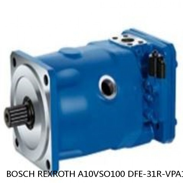 A10VSO100 DFE-31R-VPA12KB5-SO341 BOSCH REXROTH A10VSO Variable Displacement Pumps