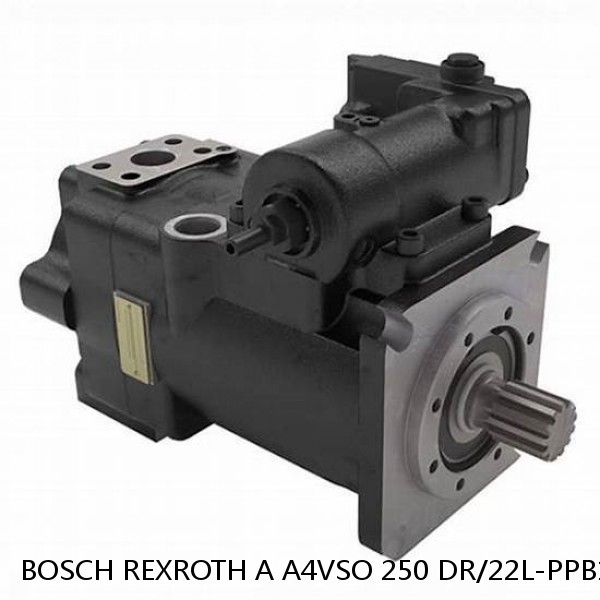 A A4VSO 250 DR/22L-PPB13N BOSCH REXROTH A4VSO Variable Displacement Pumps