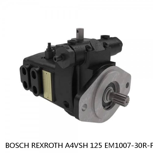 A4VSH 125 EM1007-30R-PPB02N009N BOSCH REXROTH A4VSO Variable Displacement Pumps