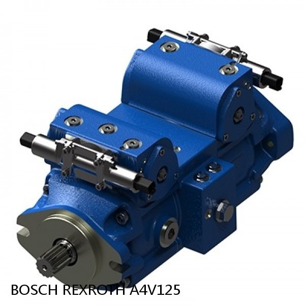 A4V125 BOSCH REXROTH A4V Variable Pumps #1 small image