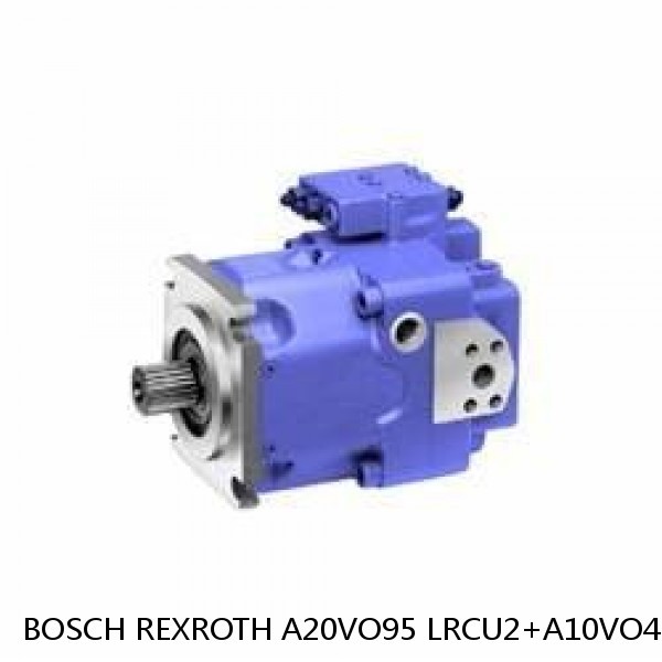 A20VO95 LRCU2+A10VO45DR-SK BOSCH REXROTH A20VO Hydraulic axial piston pump #1 small image