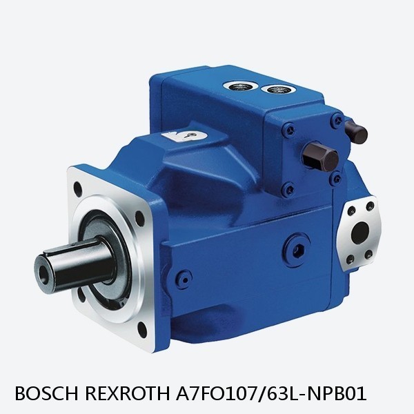 A7FO107/63L-NPB01 BOSCH REXROTH A7FO Axial Piston Motor Fixed Displacement Bent Axis Pump #1 small image
