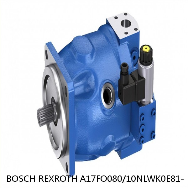 A17FO080/10NLWK0E81- BOSCH REXROTH A17FO Axial Piston Pump #1 small image