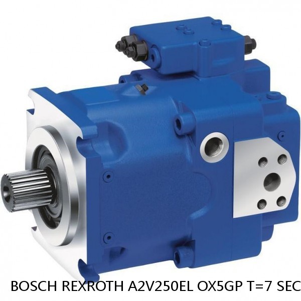 A2V250EL OX5GP T=7 SEC BOSCH REXROTH A2V Variable Displacement Pumps