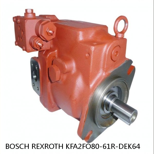 KFA2FO80-61R-DEK64 BOSCH REXROTH KFA2FO HYDRAULIC PISTON PUMP #1 small image