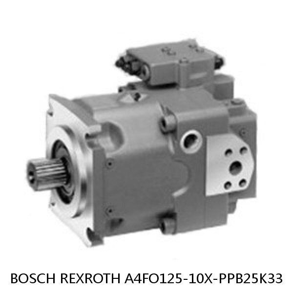 A4FO125-10X-PPB25K33 BOSCH REXROTH A4FO Fixed Displacement Pumps #1 small image