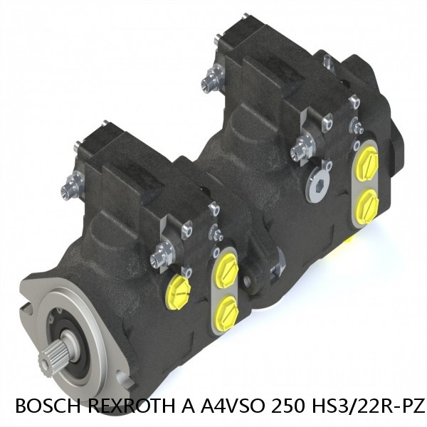 A A4VSO 250 HS3/22R-PZB13K35 BOSCH REXROTH A4VSO Variable Displacement Pumps