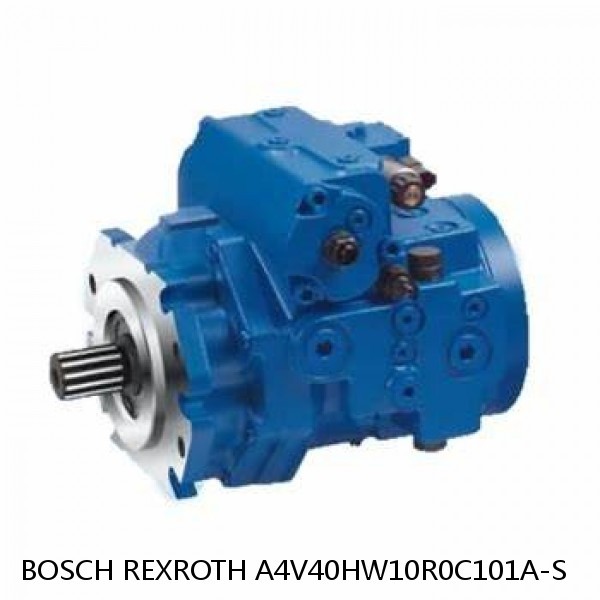 A4V40HW10R0C101A-S BOSCH REXROTH A4V Variable Pumps