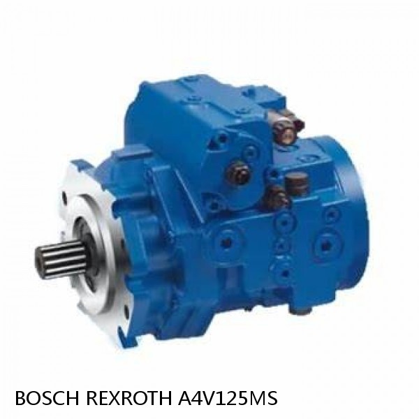 A4V125MS BOSCH REXROTH A4V Variable Pumps