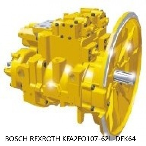 KFA2FO107-62L-DEK64 BOSCH REXROTH KFA2FO HYDRAULIC PISTON PUMP #1 small image