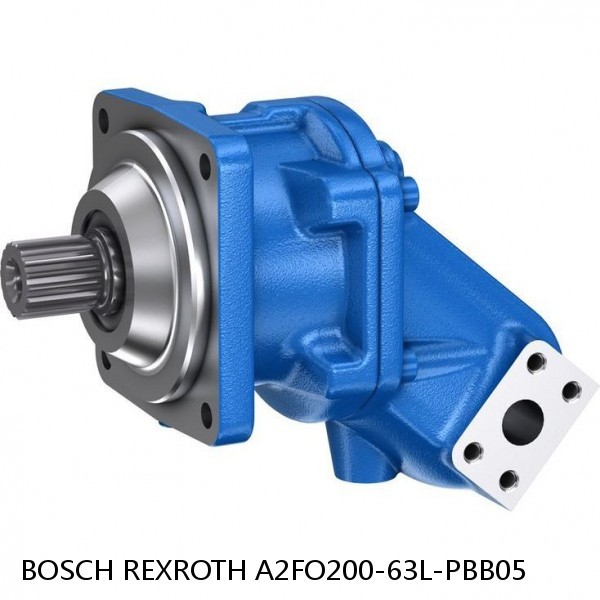 A2FO200-63L-PBB05 BOSCH REXROTH A2FO Fixed Displacement Pumps