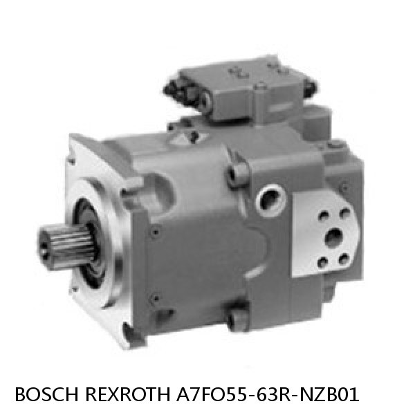 A7FO55-63R-NZB01 BOSCH REXROTH A7FO Axial Piston Motor Fixed Displacement Bent Axis Pump #1 small image