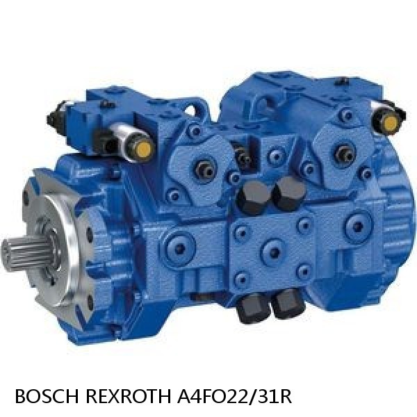 A4FO22/31R BOSCH REXROTH A4FO Fixed Displacement Pumps