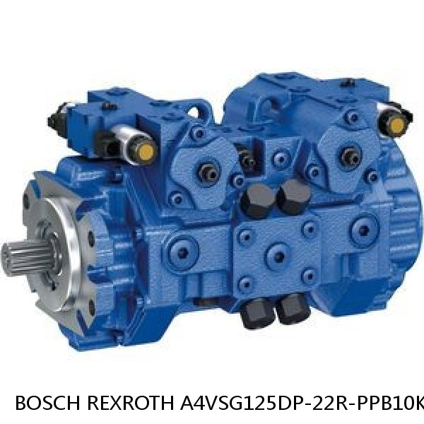 A4VSG125DP-22R-PPB10K010N BOSCH REXROTH A4VSG Axial Piston Variable Pump #1 small image