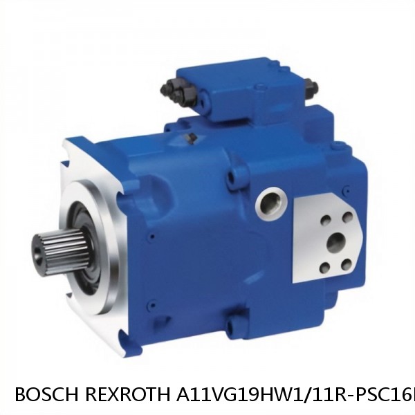 A11VG19HW1/11R-PSC16F011S-S BOSCH REXROTH A11VG Hydraulic Pumps #1 small image