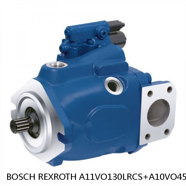 A11VO130LRCS+A10VO45DFLR BOSCH REXROTH A11VO Axial Piston Pump #1 small image