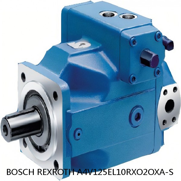 A4V125EL10RXO2OXA-S BOSCH REXROTH A4V Variable Pumps #1 image