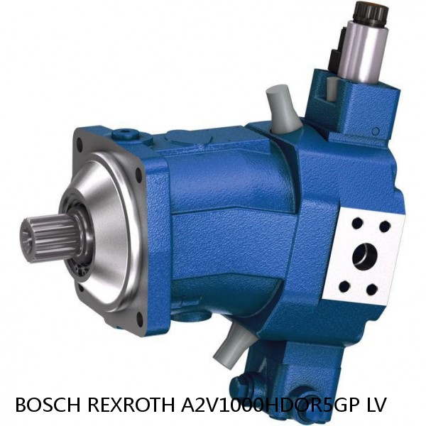 A2V1000HDOR5GP LV BOSCH REXROTH A2V Variable Displacement Pumps #1 image