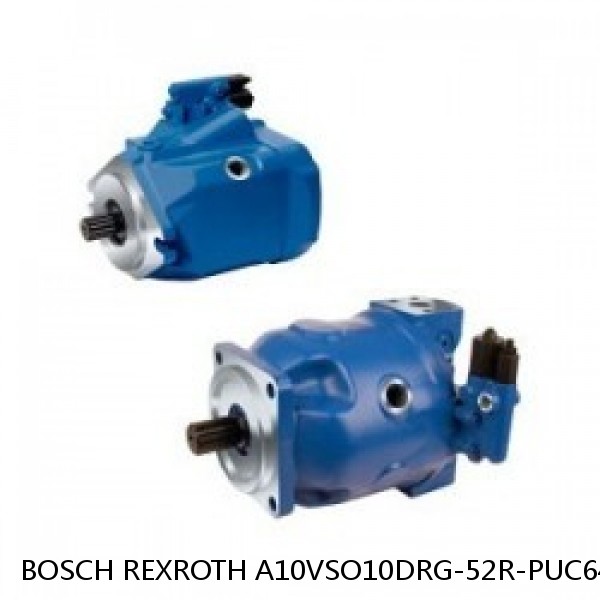 A10VSO10DRG-52R-PUC64N BOSCH REXROTH A10VSO Variable Displacement Pumps #1 image
