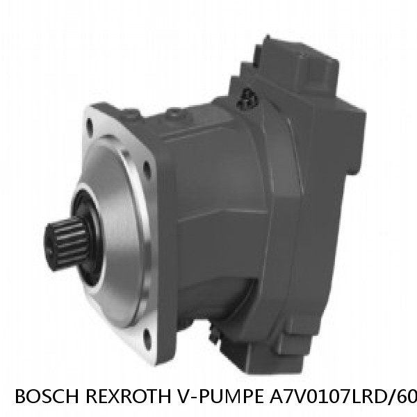 V-PUMPE A7V0107LRD/60L-DPB1 *G* BOSCH REXROTH A7VO Variable Displacement Pumps #1 image