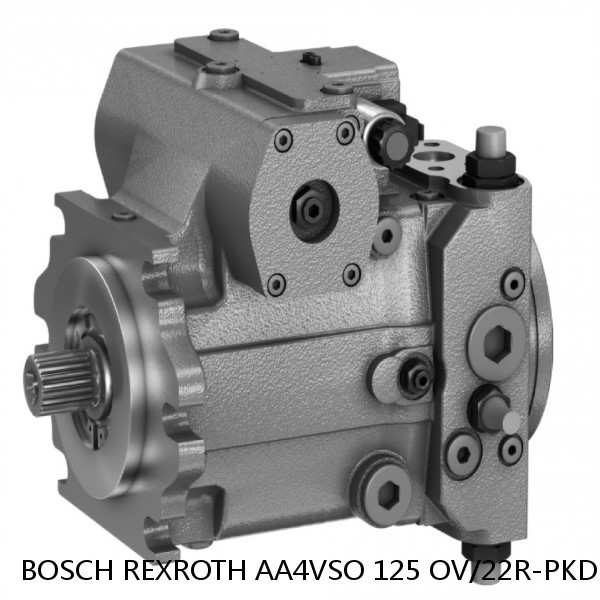 AA4VSO 125 OV/22R-PKD63K02 BOSCH REXROTH A4VSO Variable Displacement Pumps #1 image