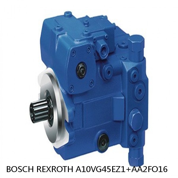 A10VG45EZ1+AA2FO16 BOSCH REXROTH A10VG Axial piston variable pump #1 image